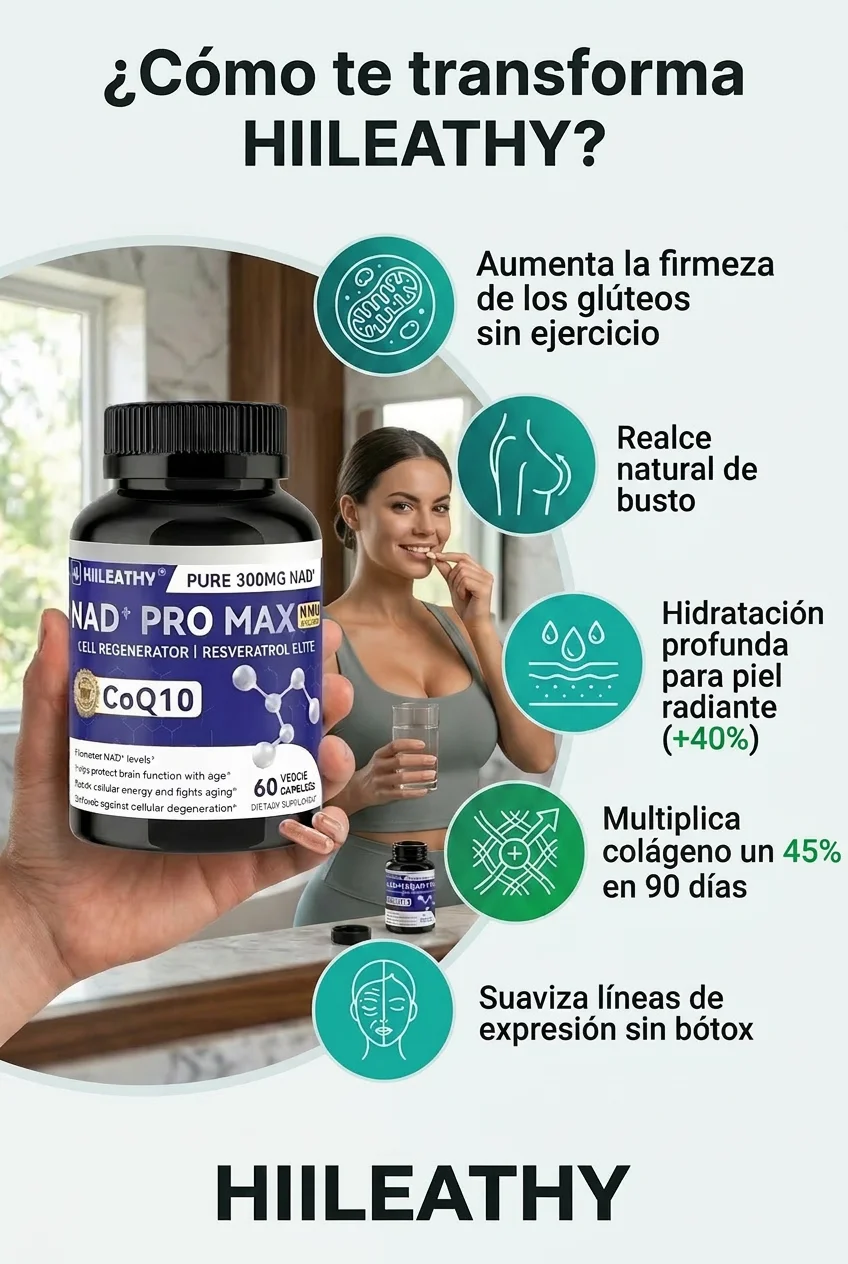 NAD+ Regeneración Celular para una Piel Más Firme, Luminosa y Joven